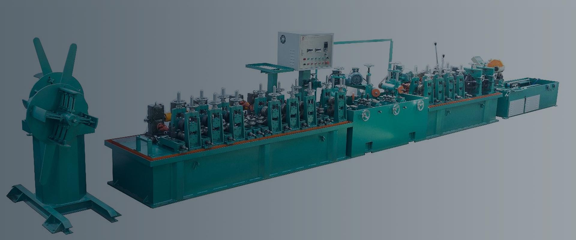 Machine voor het maken van roestvrijstalen buizen